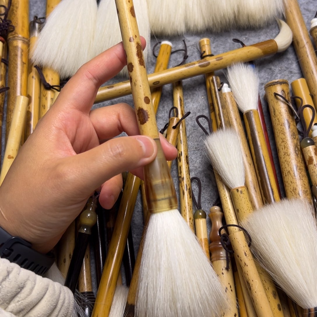 羊1只 出锋7 口径1.6 杆如图 只能清水试笔