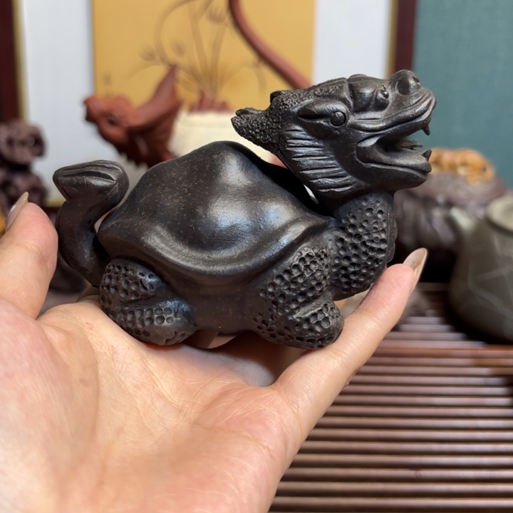 紫砂茶宠原矿精品高端紫砂壶
