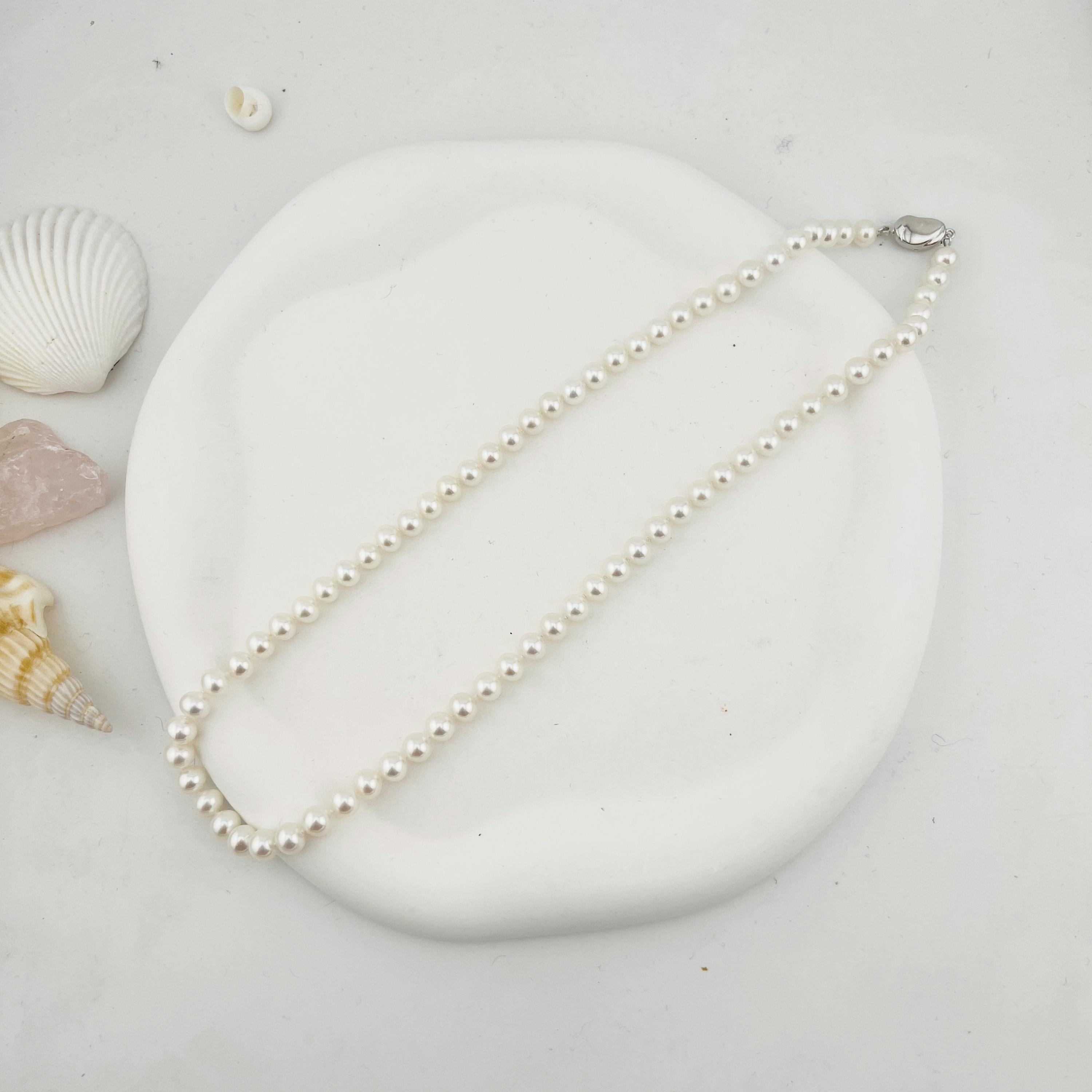 6-7mm淡水珍珠项链时尚气质百搭S925银 FL008