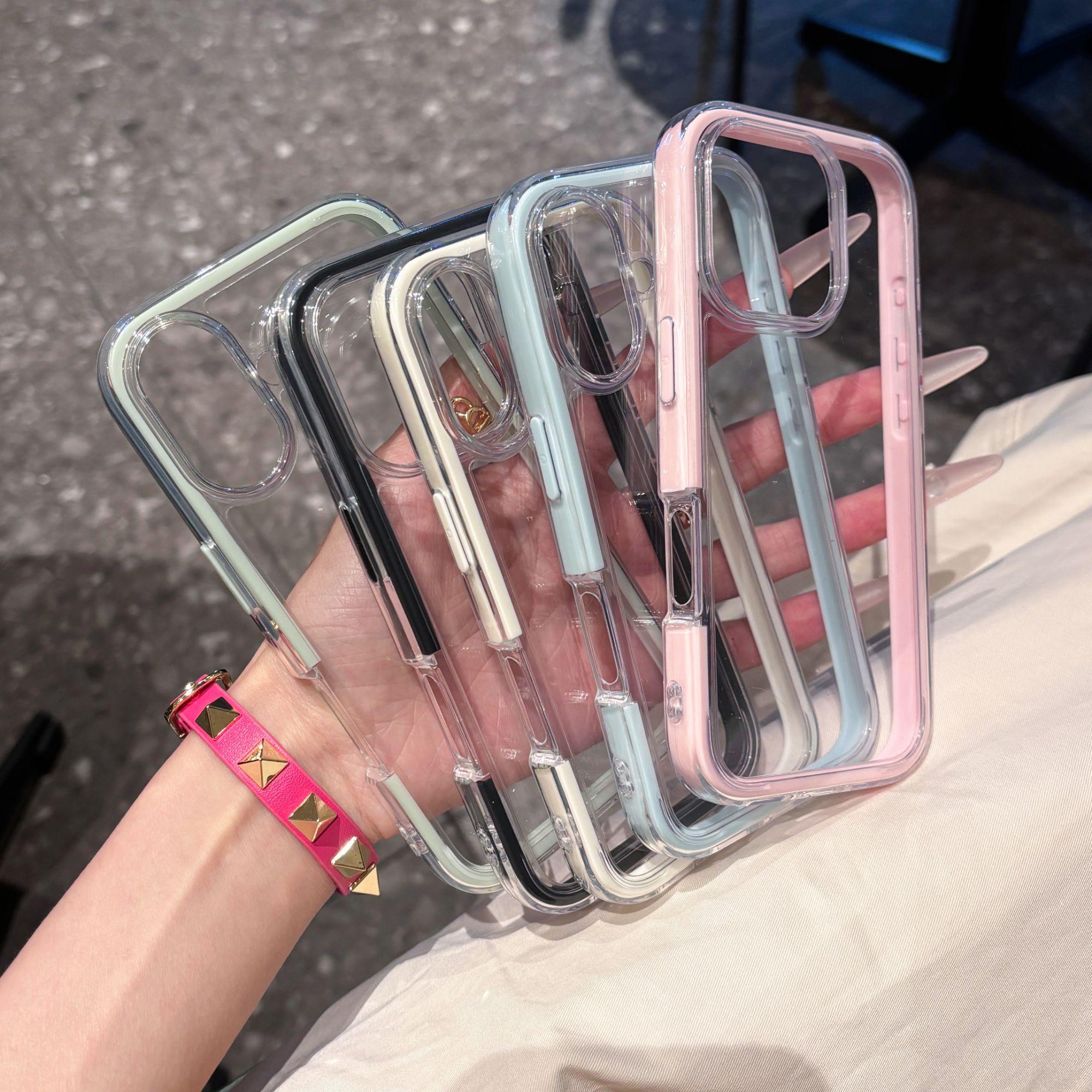 奥菲顿ins高颜值透色适用iPhone17手机壳16苹果15华为vivoppo小米