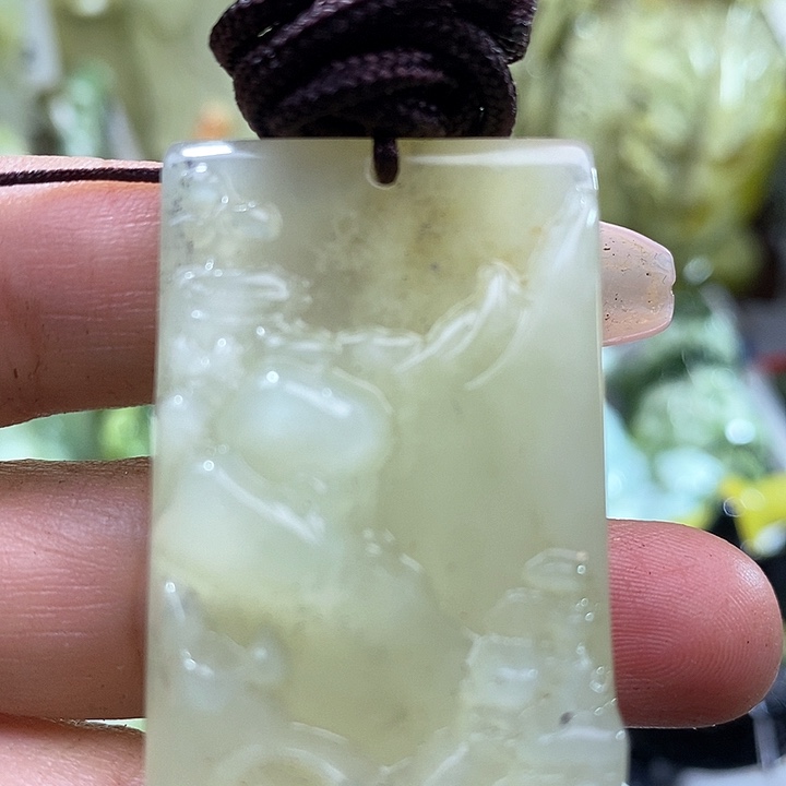 岫玉岫玉吊坠未镶嵌