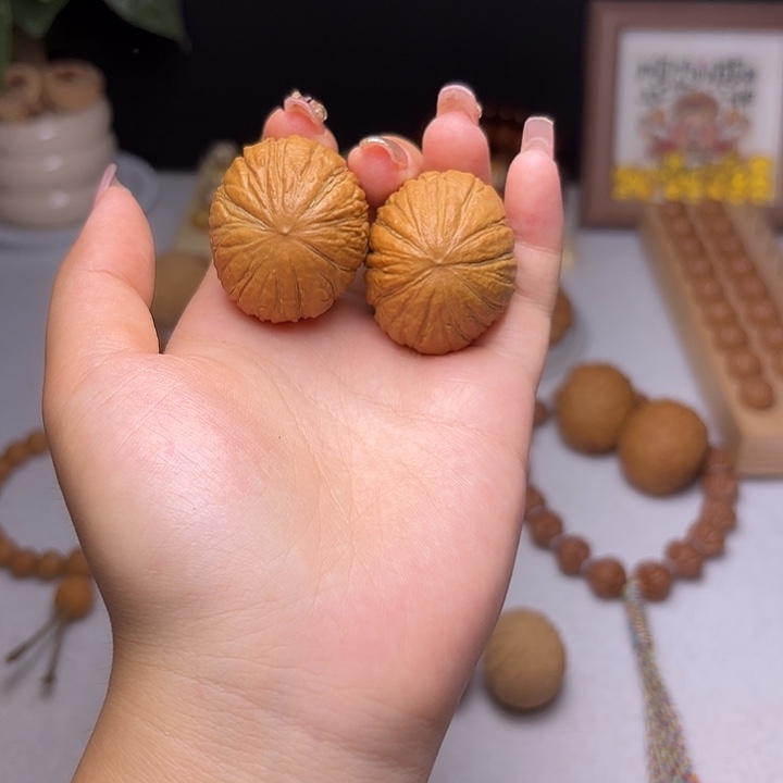 猴头核桃吊坠35精配猴头全品