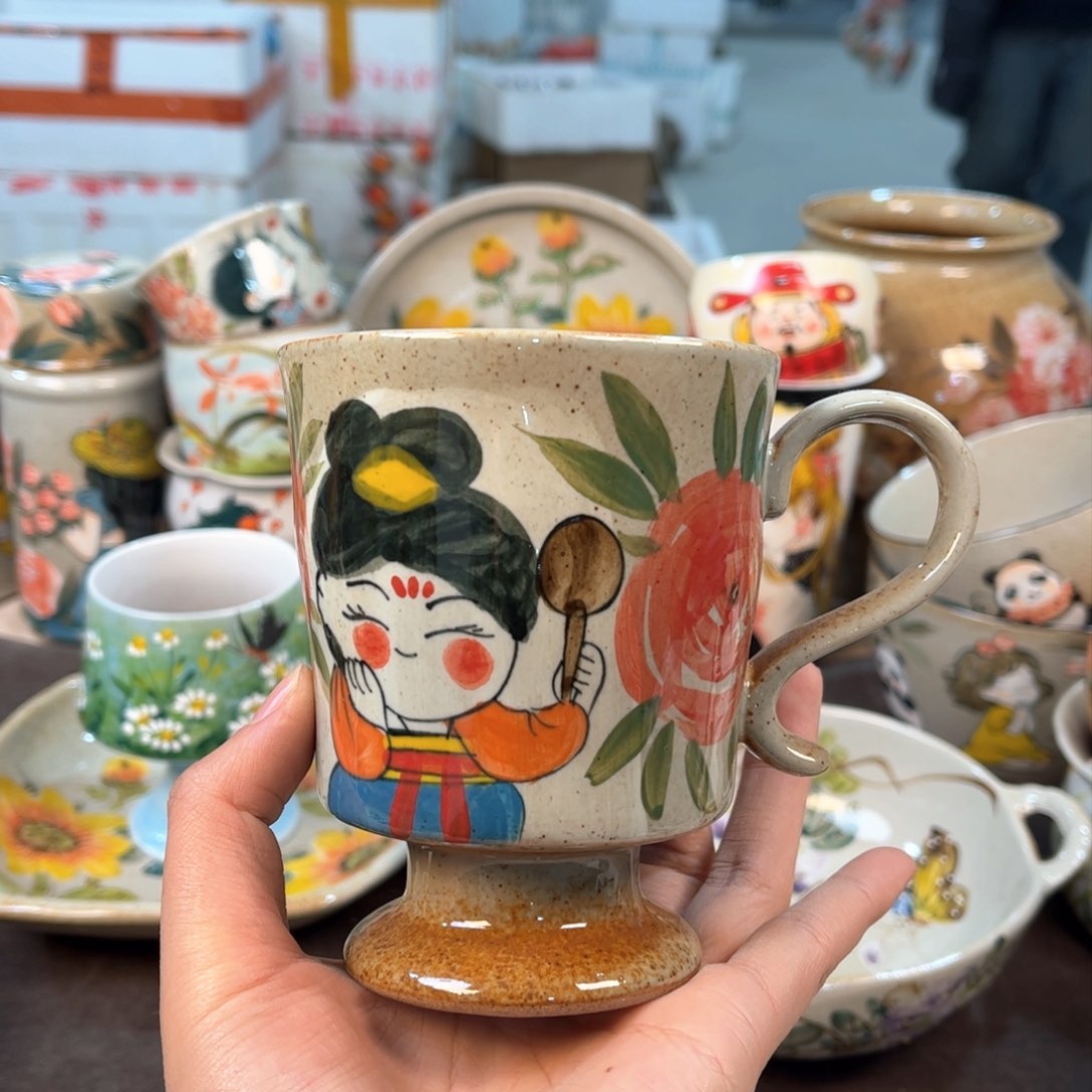 景德镇陶瓷手工杯