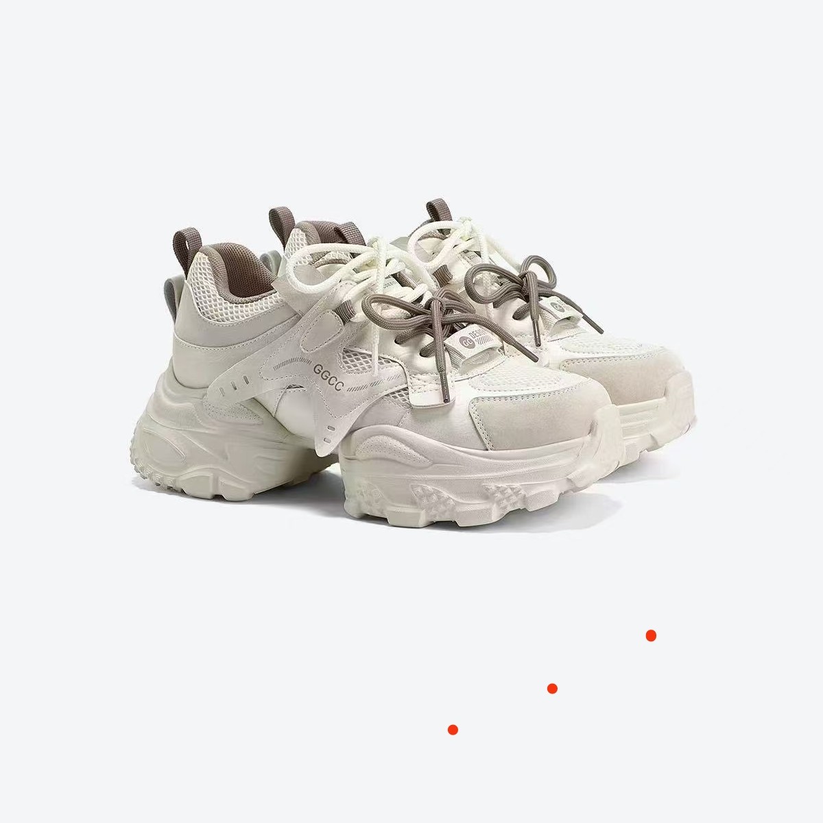 （少琴家）2025早秋新款时尚百搭休闲老嗲鞋255875-63