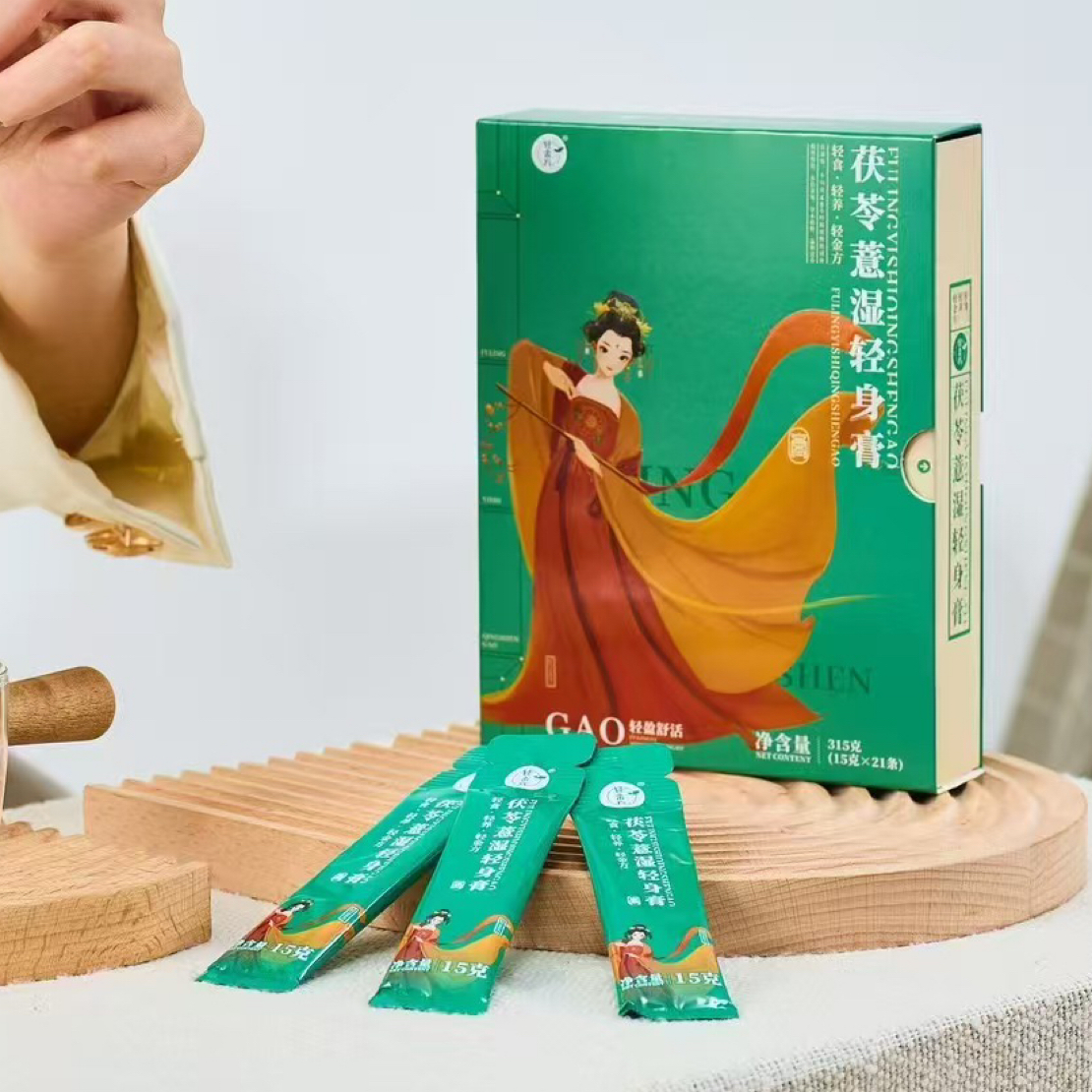轻金方茯苓薏湿轻身膏