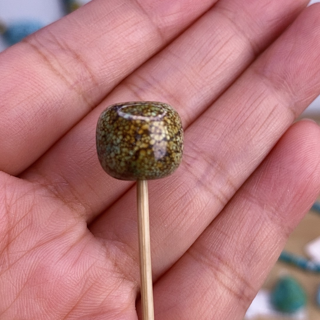 未镶嵌绿松石珠宝奇石12.2×10.6