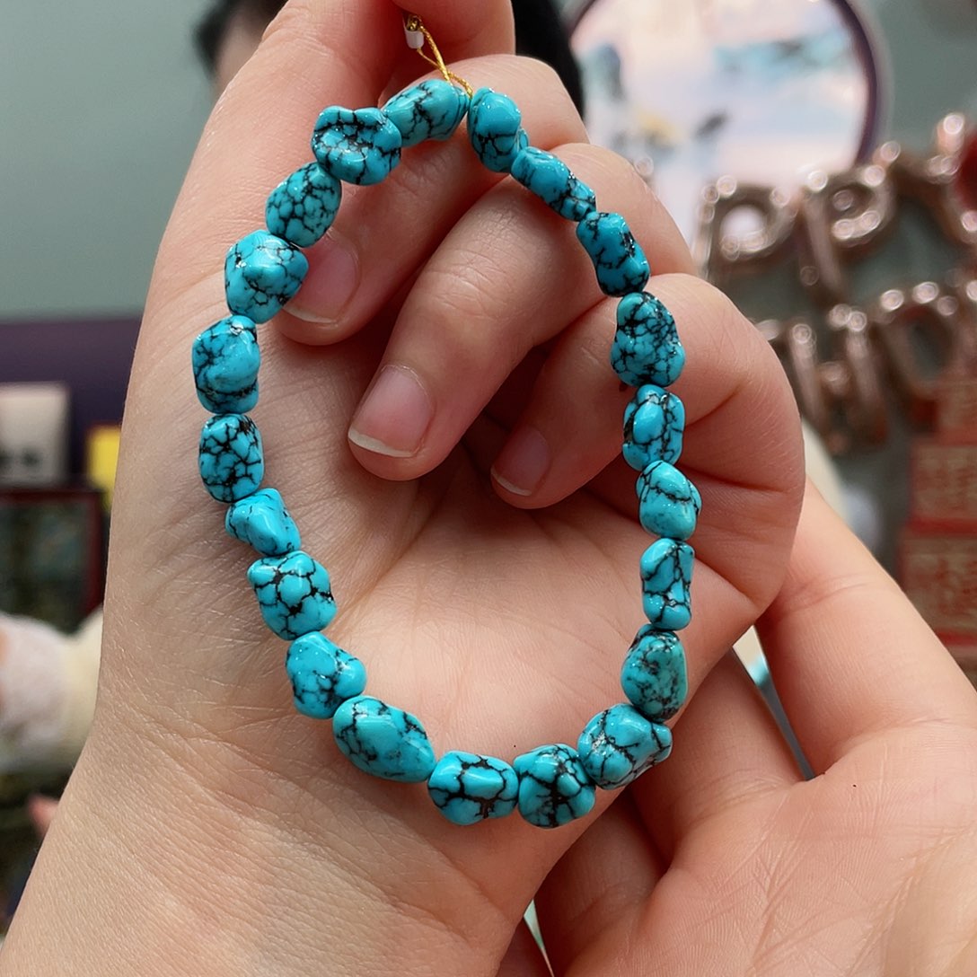 绿松石手串未镶嵌