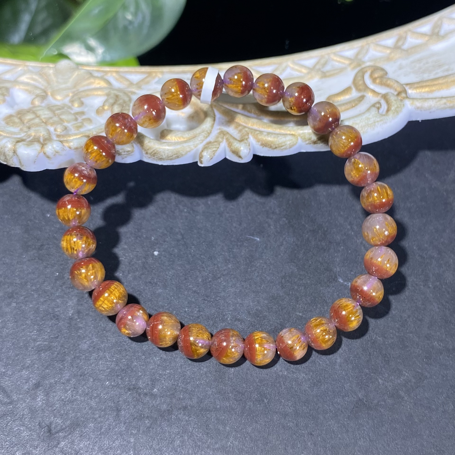 极光二三单圈6.8mm左右水晶手串
