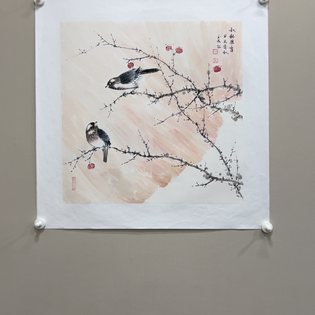 国画邓玉成精品纯手绘2.25平尺