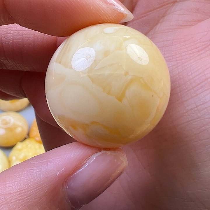 蜜蜡颈饰未镶嵌蜜蜡