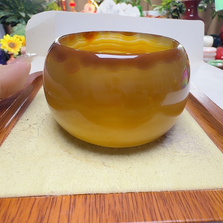 一***顺玛瑙/玉髓未镶嵌手镯