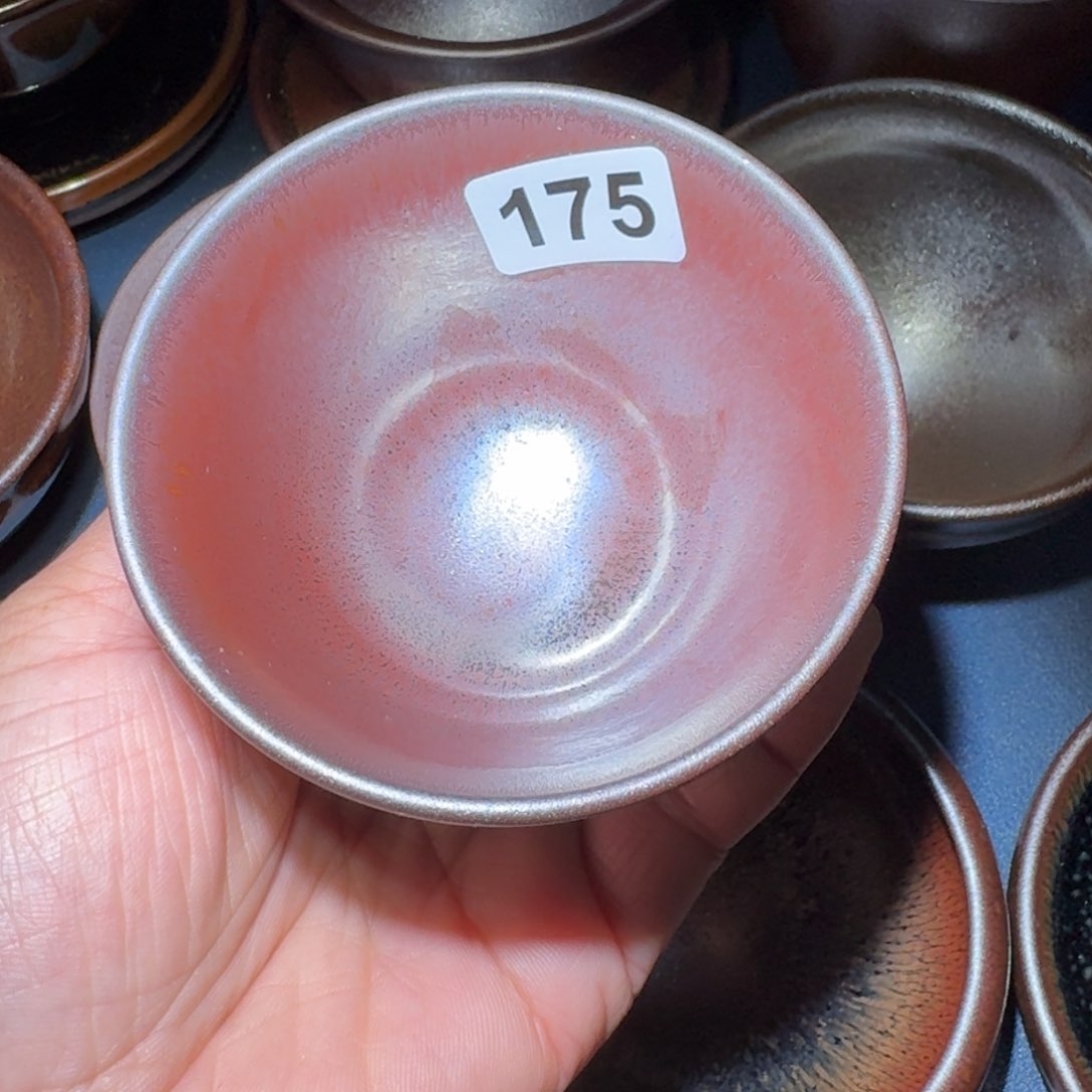 小雨茶盏，手工柴烧，