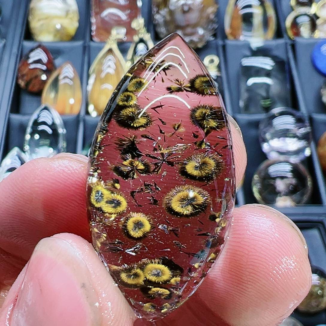 水晶吊坠……银S925镶嵌