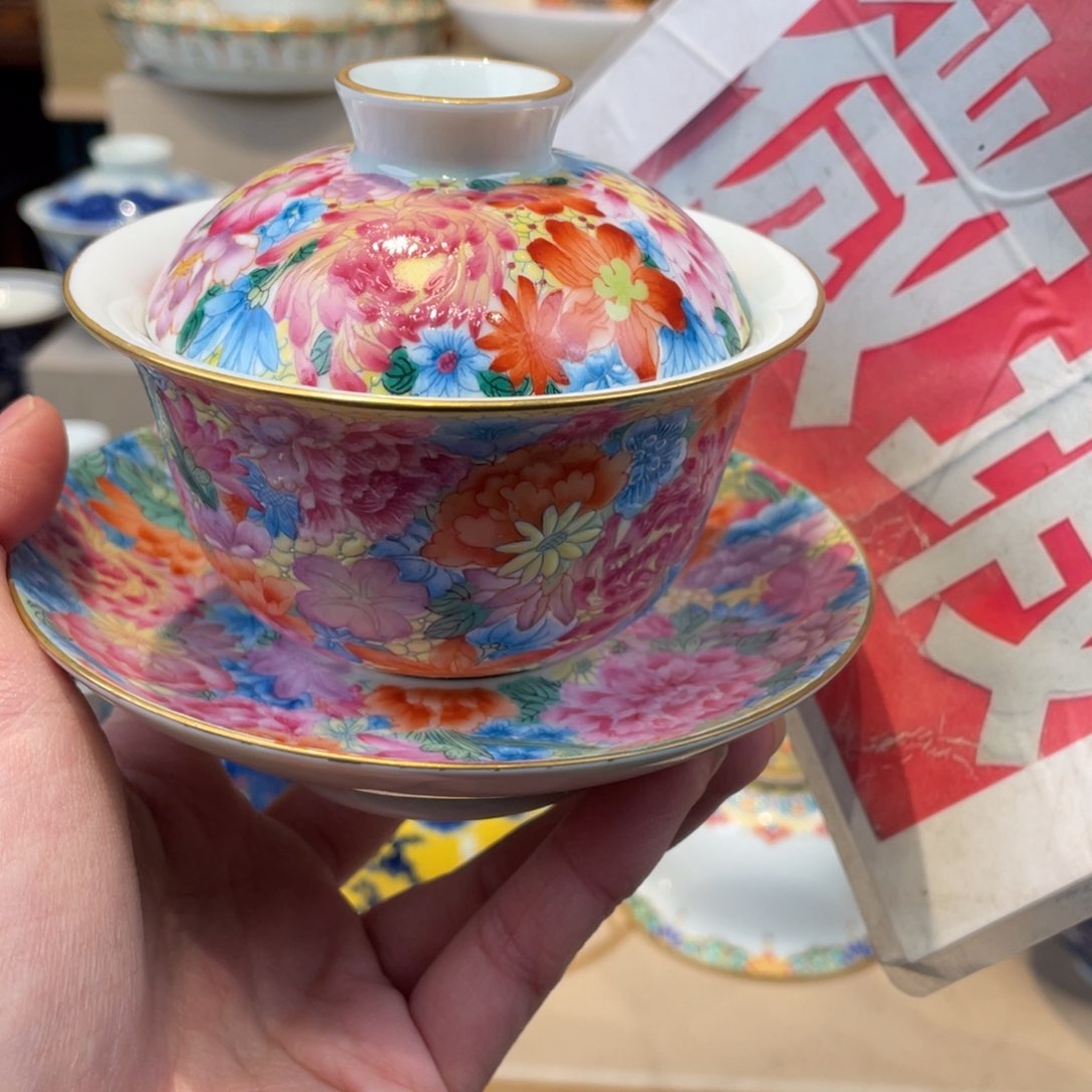 盘景德镇陶瓷景德镇瓷器