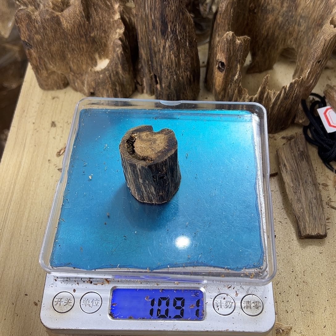 香料绿奇楠虫漏10克乌身