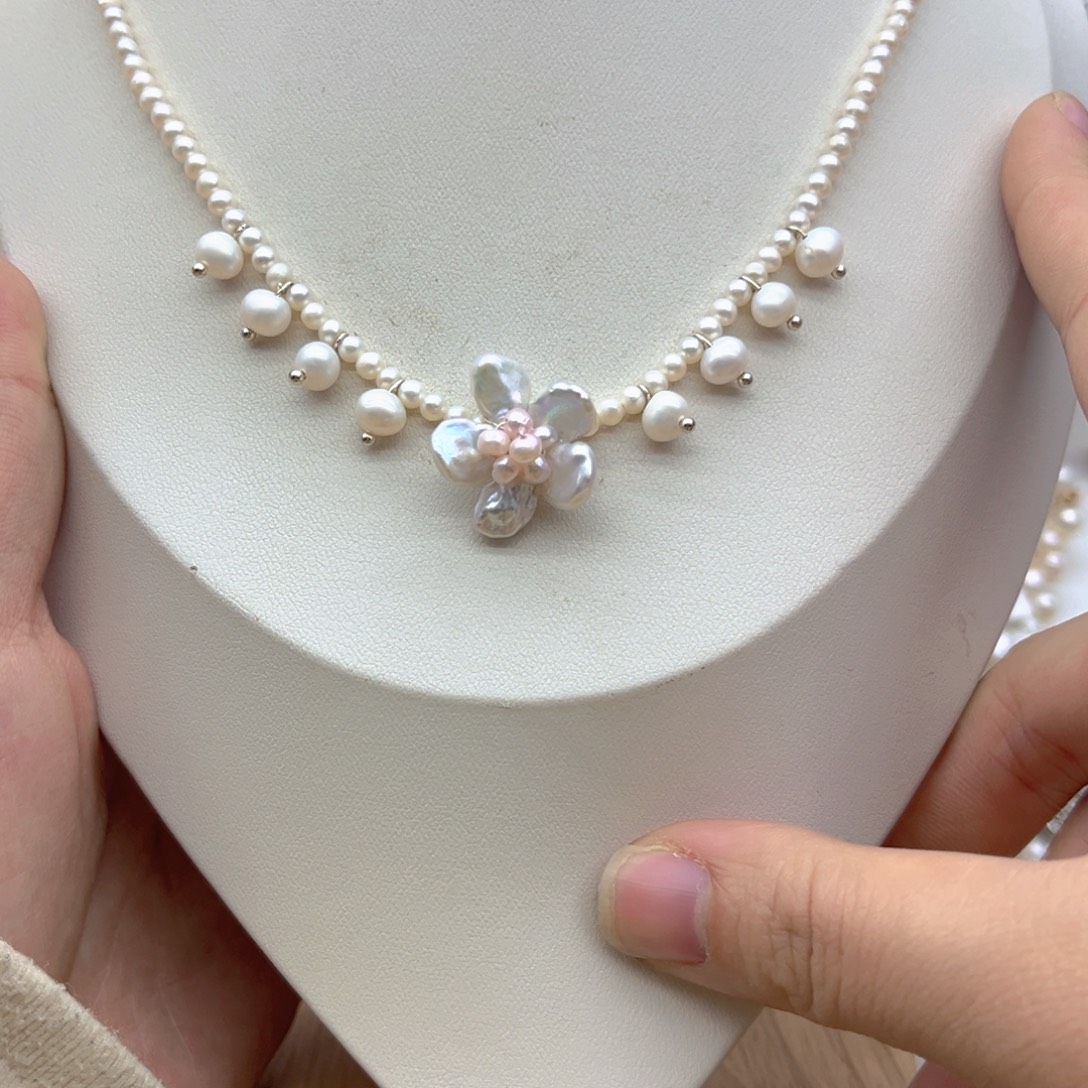 颈饰淡水珍珠未镶嵌