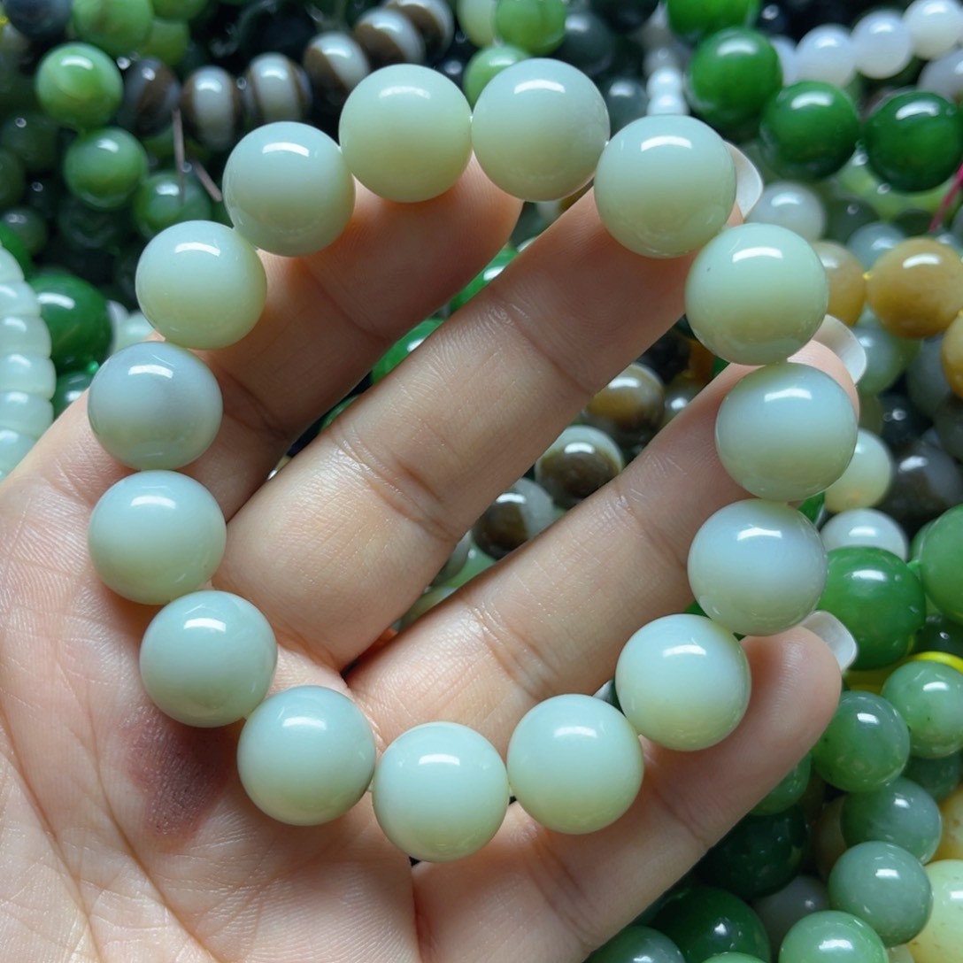 和田玉手链未镶嵌