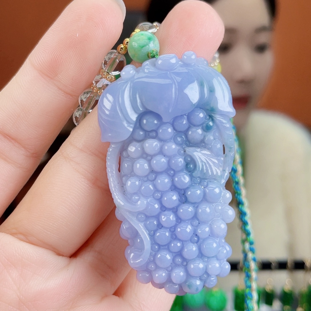 翡翠未镶嵌耳饰饰品