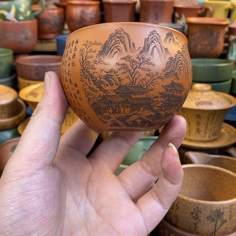 【闪购商品】紫砂公道杯宜兴全手工紫砂杯