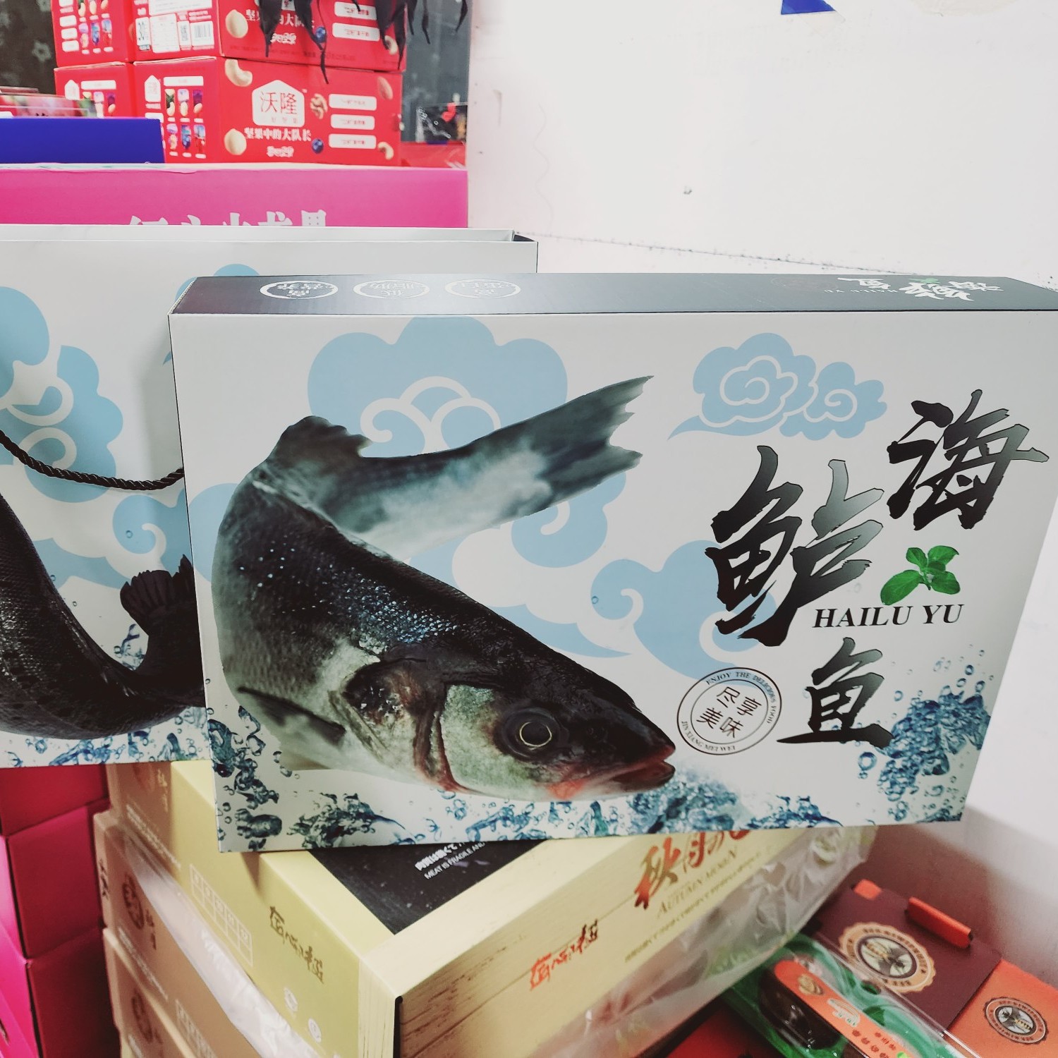 鲈鱼得水礼包，每件4条鲈