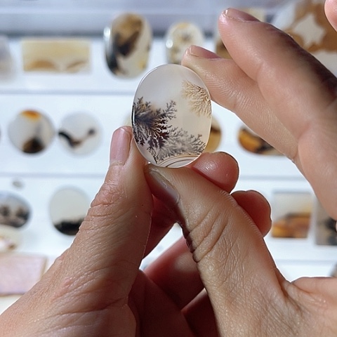 【闪购商品】玛瑙/玉髓珠宝半成品未镶嵌