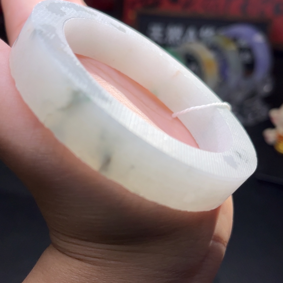 定制翡翠未镶嵌翡翠手镯定制不退不换