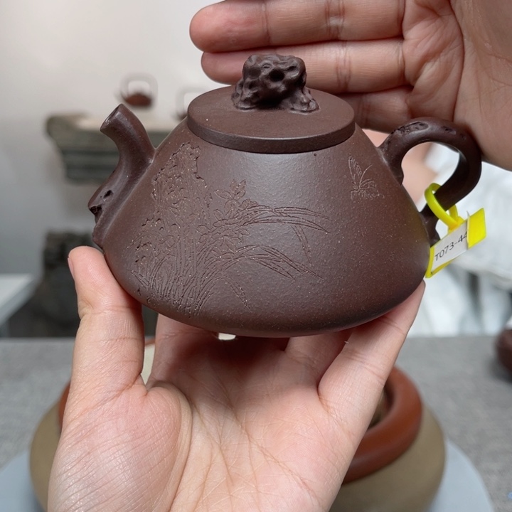 紫砂茶壶紫砂刻绘
