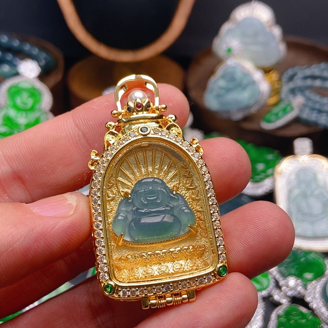 翡翠吊坠(不含链)未镶嵌889吊坠