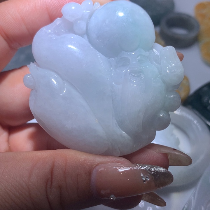 翡翠未镶嵌颈饰保真天然A货翡翠