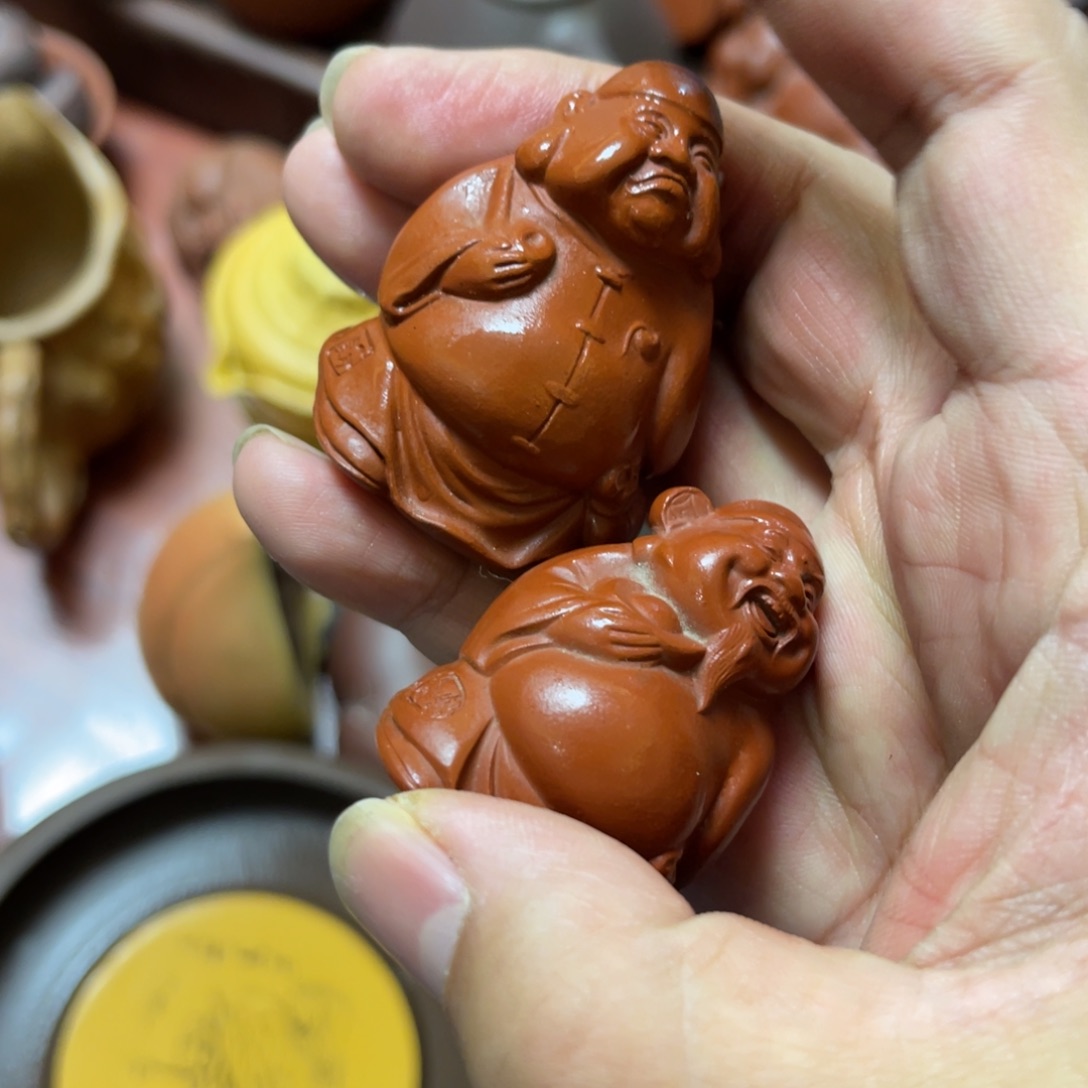 紫砂茶宠紫砂瑕疵