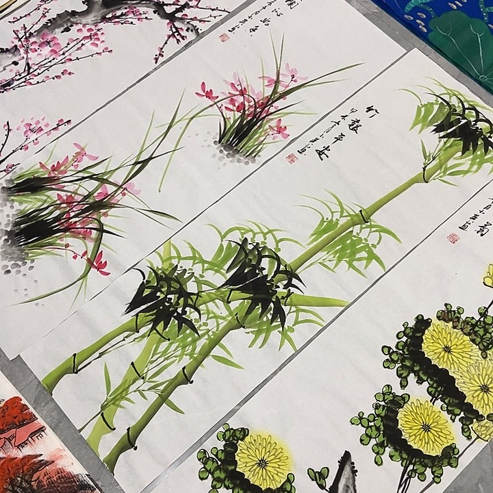 三个张画廊直播间！