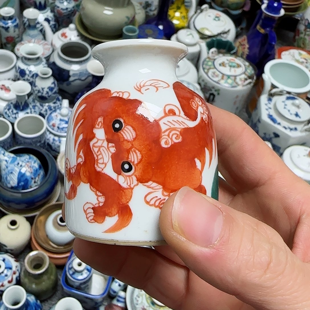 摆件瓷器的工艺技术水平