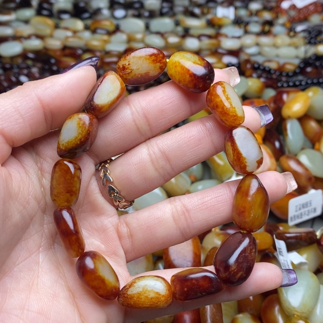 和田玉手链未镶嵌