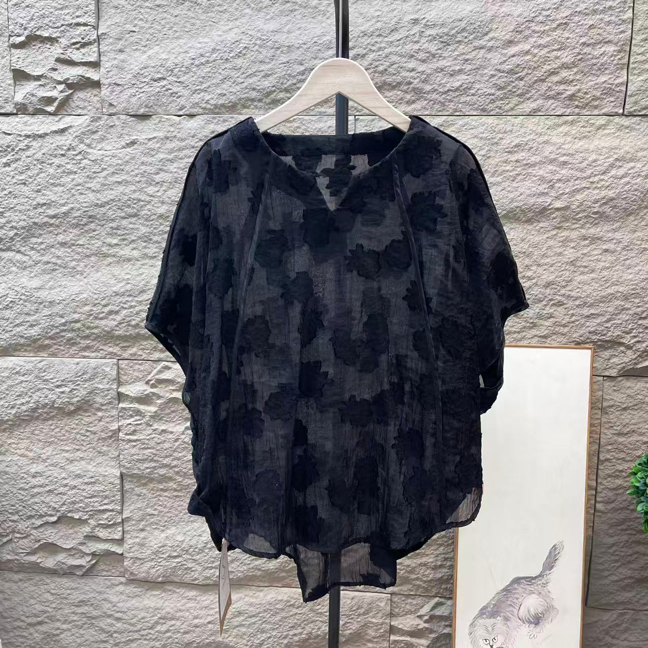 9155新款夏季气质高端洋气减龄T恤小衫QZ