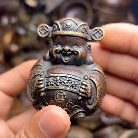 铜制文玩把玩物件