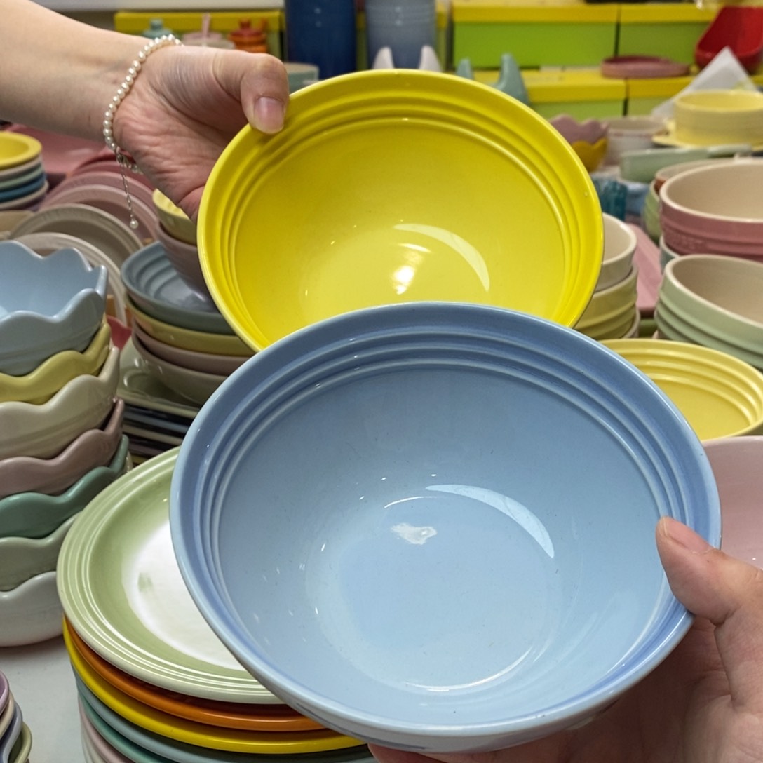 瓷片微瑕2个650ml温哥华面碗