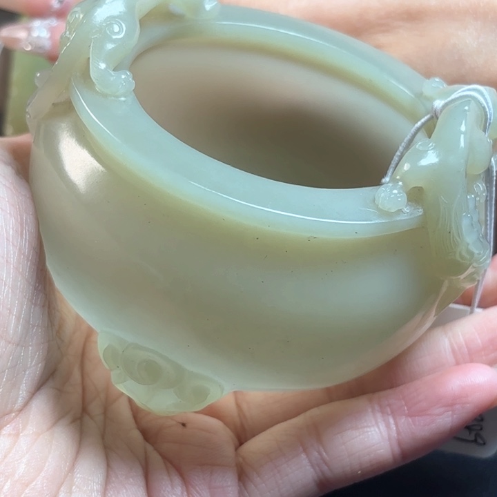 和田玉挂件未镶嵌大****1