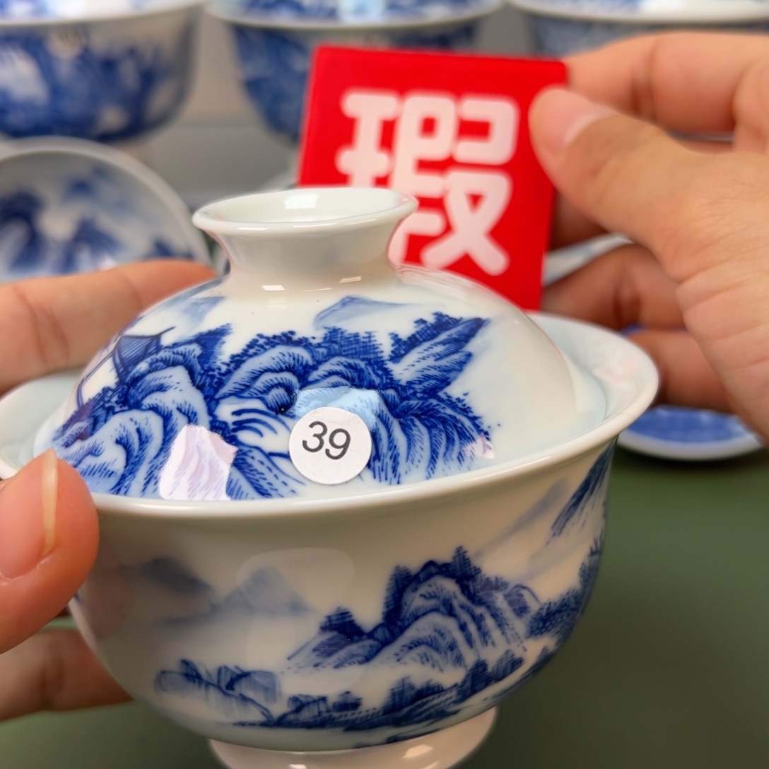 杯木木景德镇纯手绘茶具39