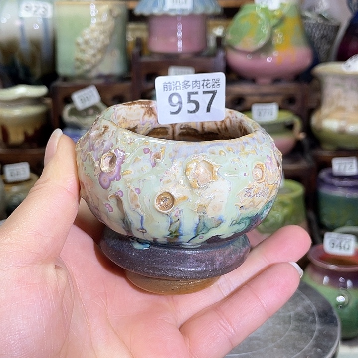 红陶内口径6高度7