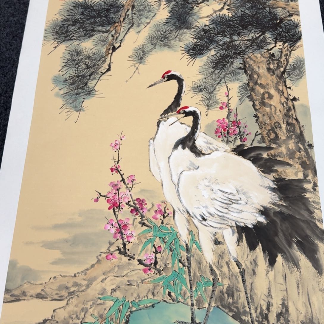 国画国画作品山水花鸟纯手机