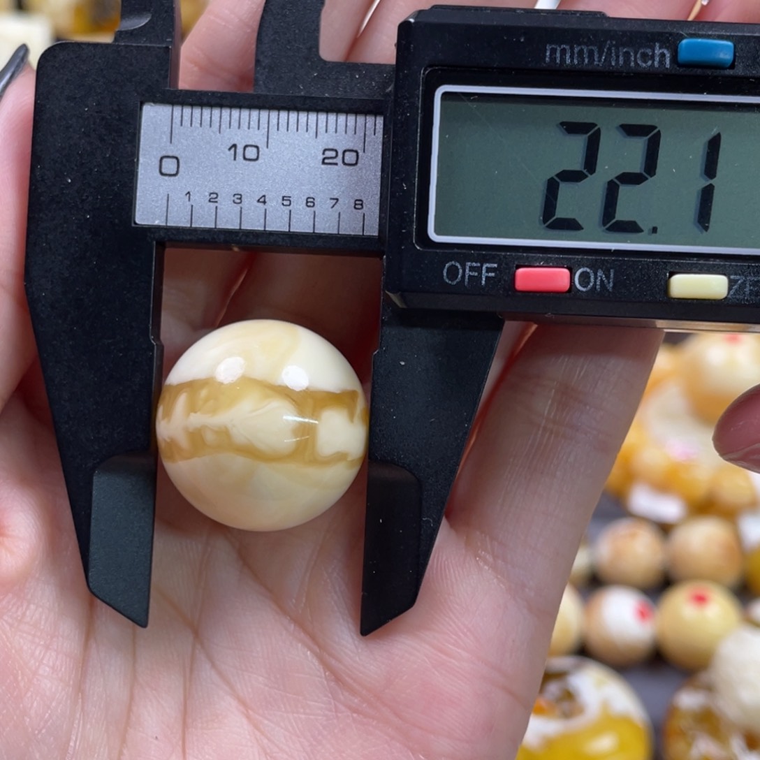 蜜蜡裸石未镶嵌琥珀蜜蜡