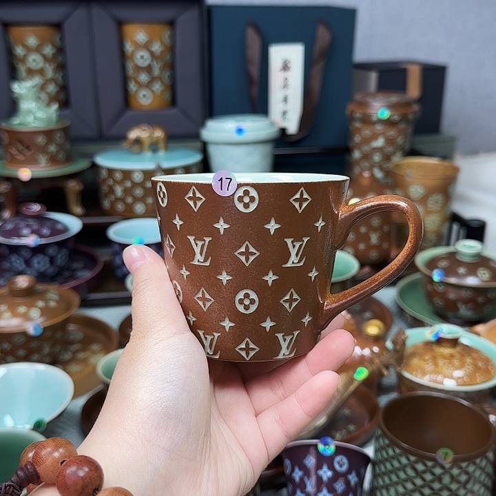 艺***宁龙泉手工制作工艺品青瓷杯