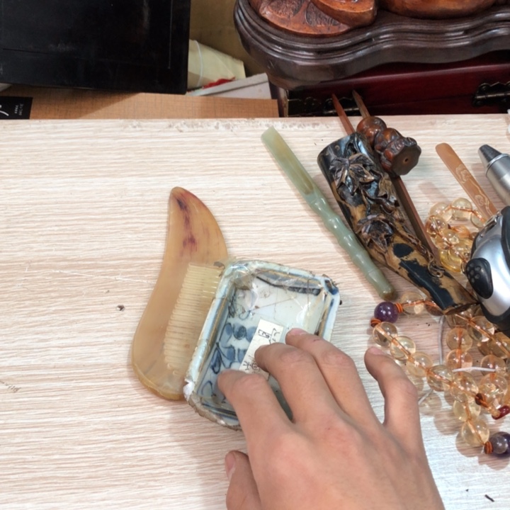 陶瓷孤品单件车里拍