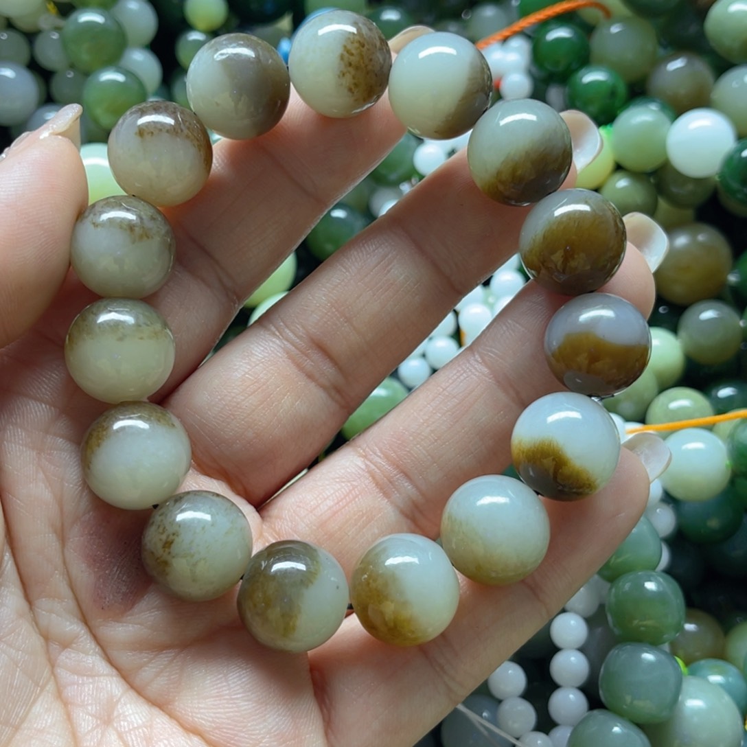 和田玉手链未镶嵌