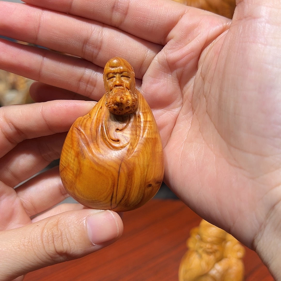 柏木（崖柏）崖柏木手把件摆件