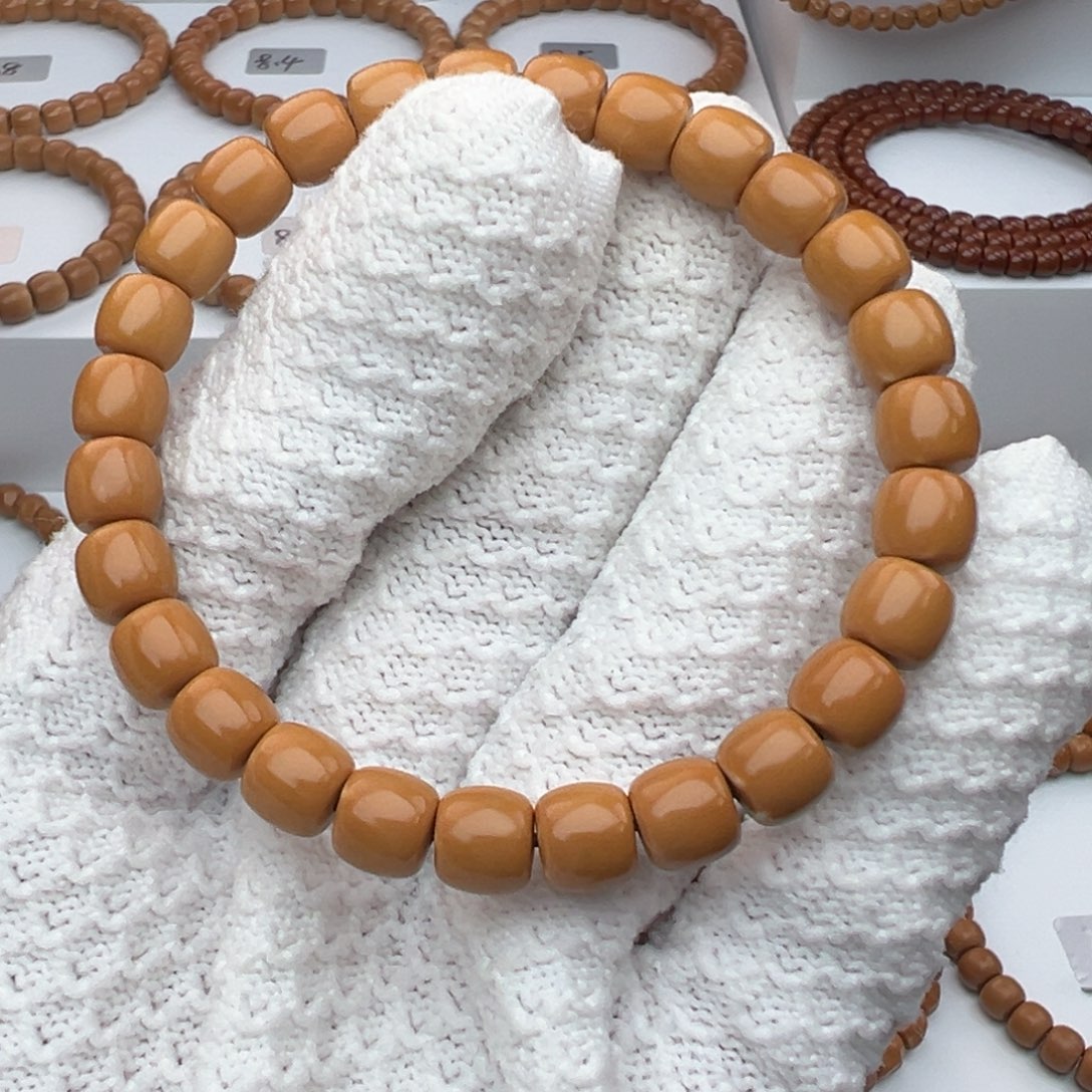 手串橄榄核8.0老挝老型无量系列