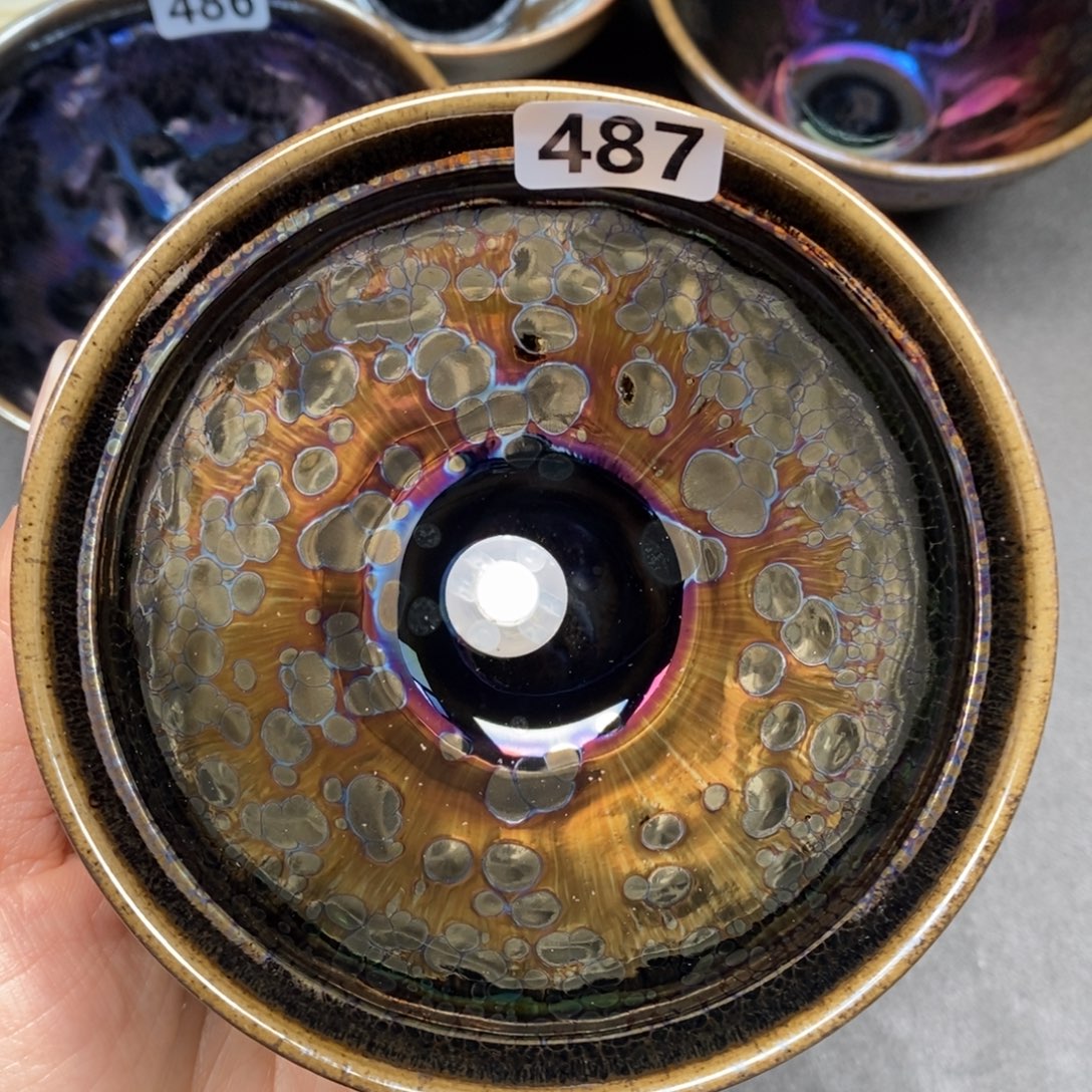 茶盏建窑建盏主人杯487