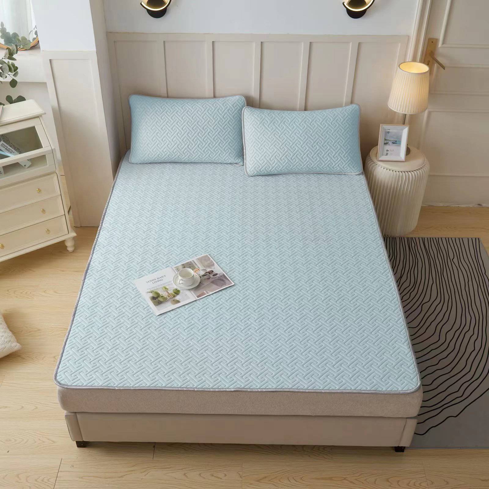 5728 RY 乳胶凉席三件套 直播展示为主