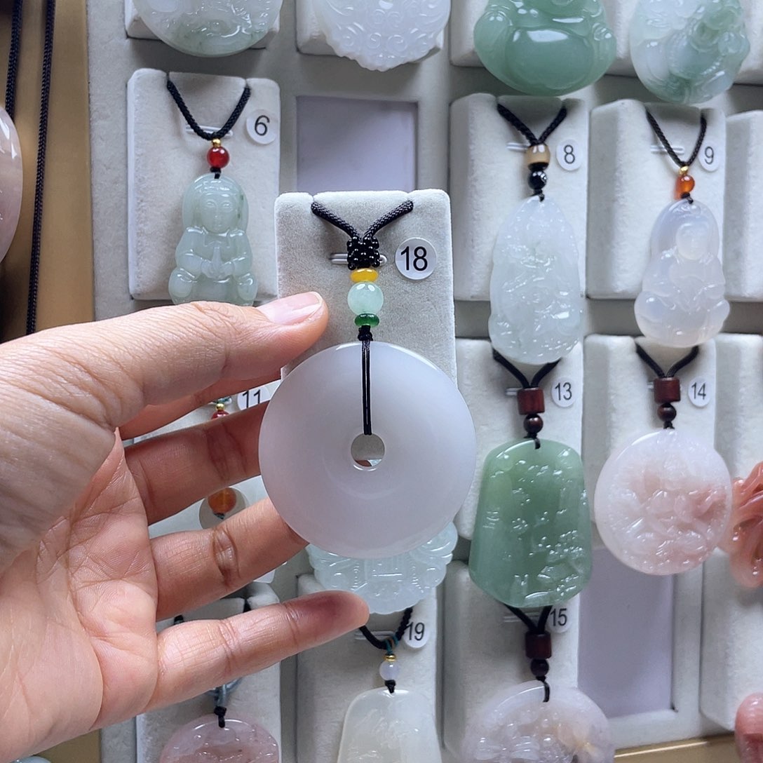 玛瑙/玉髓合金颈饰