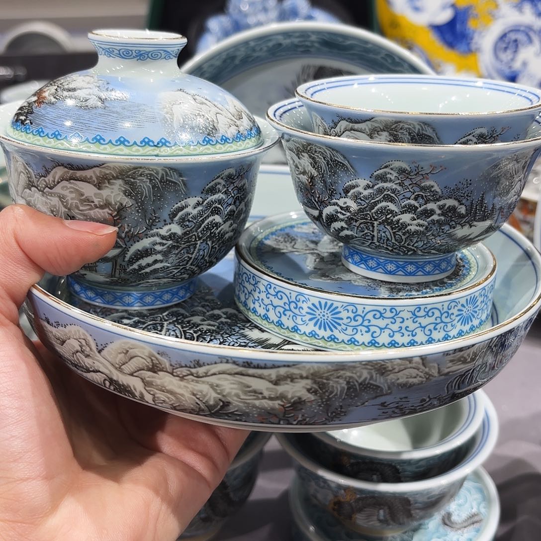 瓷片景德镇瓷器艺术